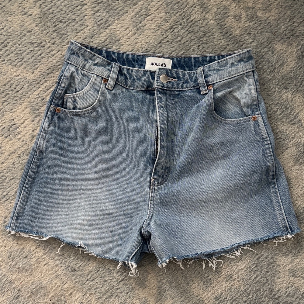 ROLLA'S Women's Classic Blue Jean Shorts